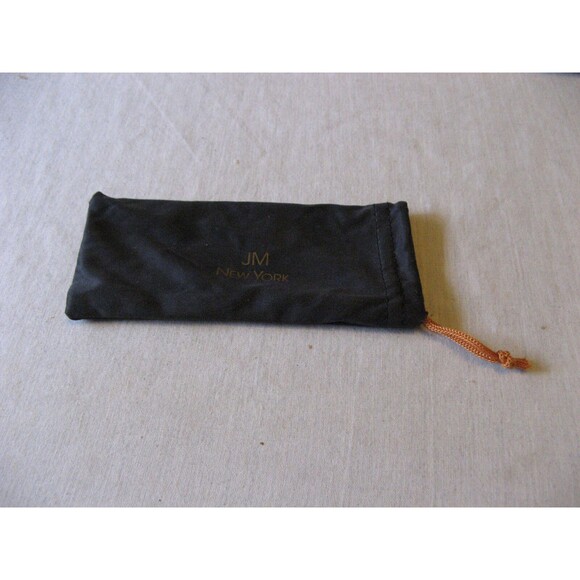 Glasses Case Hard Shell Gold JM New York Memory Foam Lining Joy Mangano + Bag - Picture 3 of 5